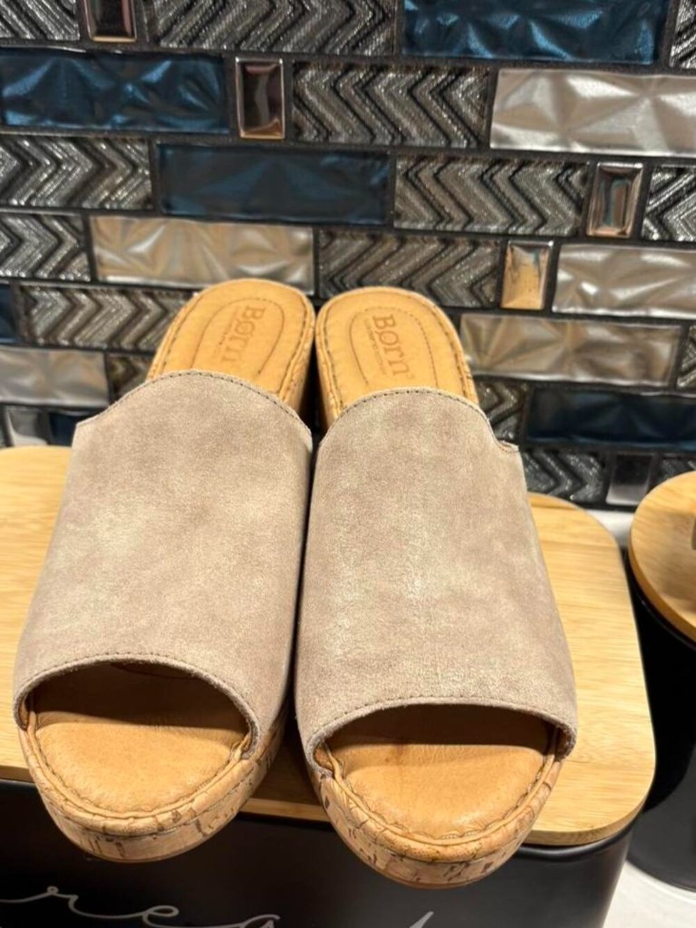 Born Women's Tan and Brown Sandals